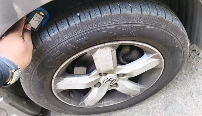2011 Honda City 1.5L I-VTEC V AT, CNG, Automatic, 1,23,331 km, tyre