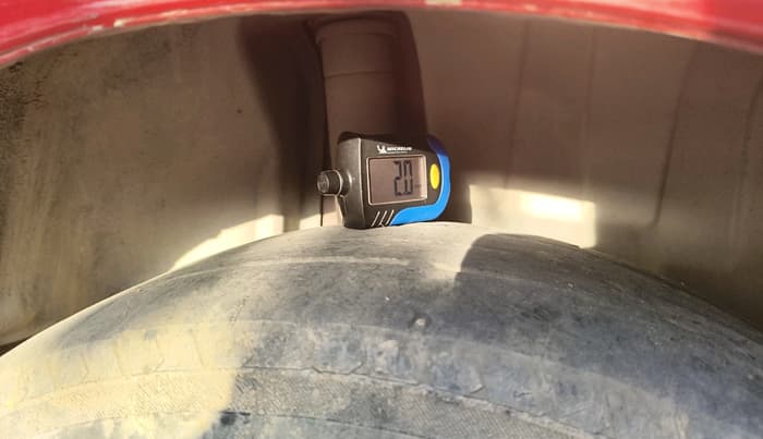 2018 Maruti Swift VDI, Diesel, Manual, 1,04,758 km, tyre