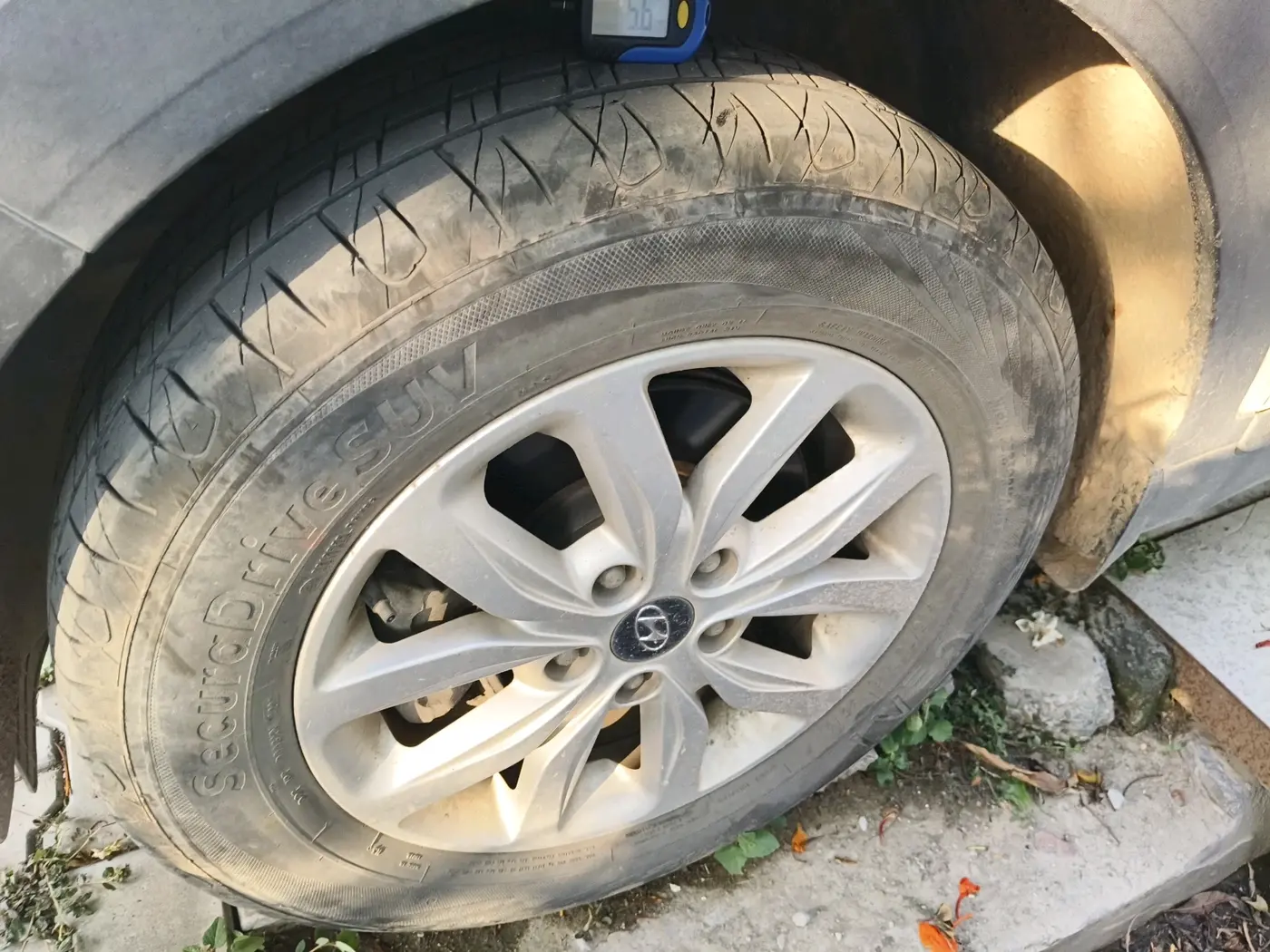 2019 Hyundai Creta SX 1.6 PETROL, Petrol, Manual, 35,097 km, tyre