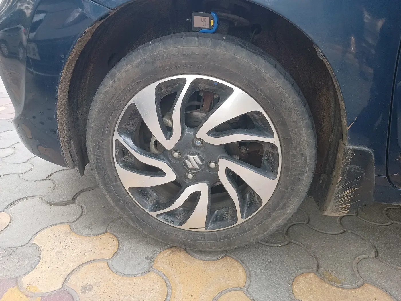 2020 Maruti Baleno ZETA PETROL 1.2, Petrol, Manual, 18,078 km, tyre