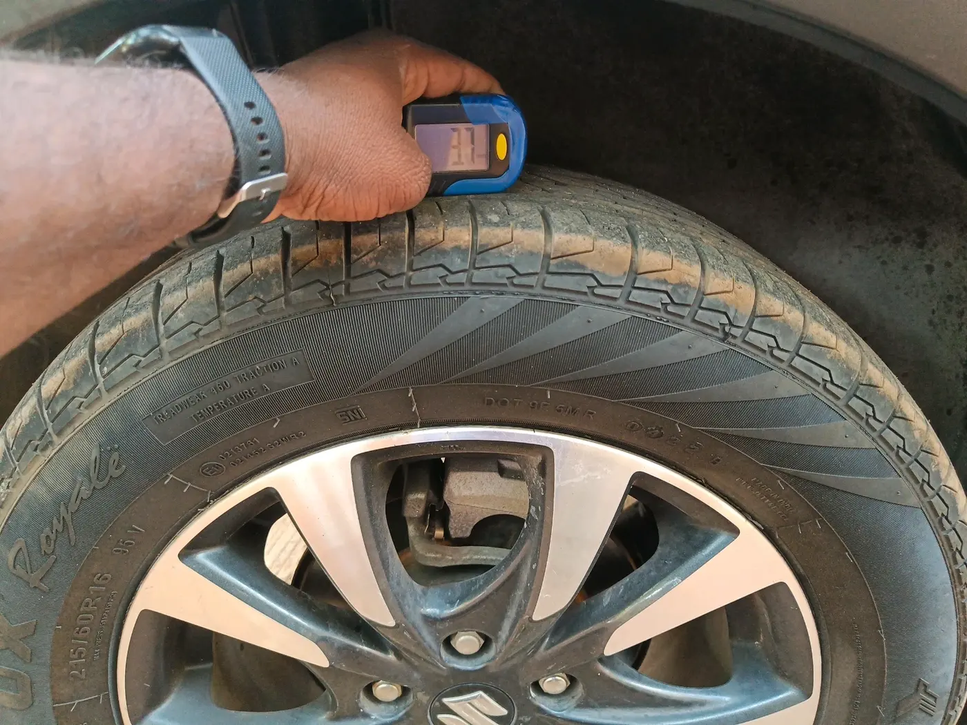 2022 Maruti S Cross ZETA 1.5, Petrol, Manual, 40,137 km, tyre