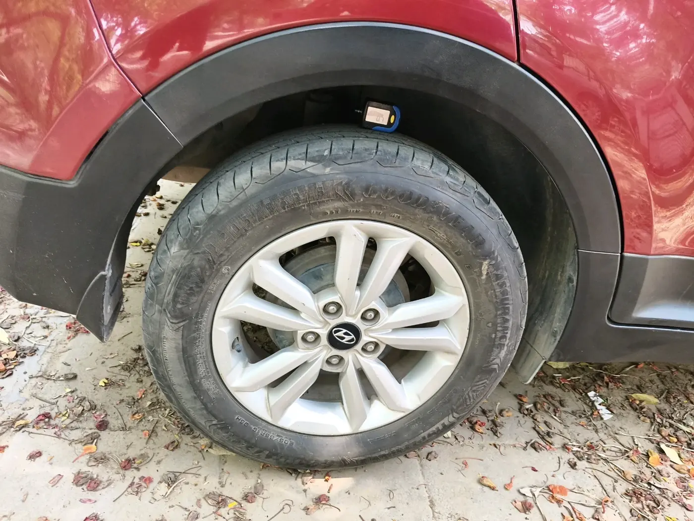 2016 Hyundai Creta SX PLUS 1.6 PETROL, Petrol, Manual, 1,49,436 km, tyre