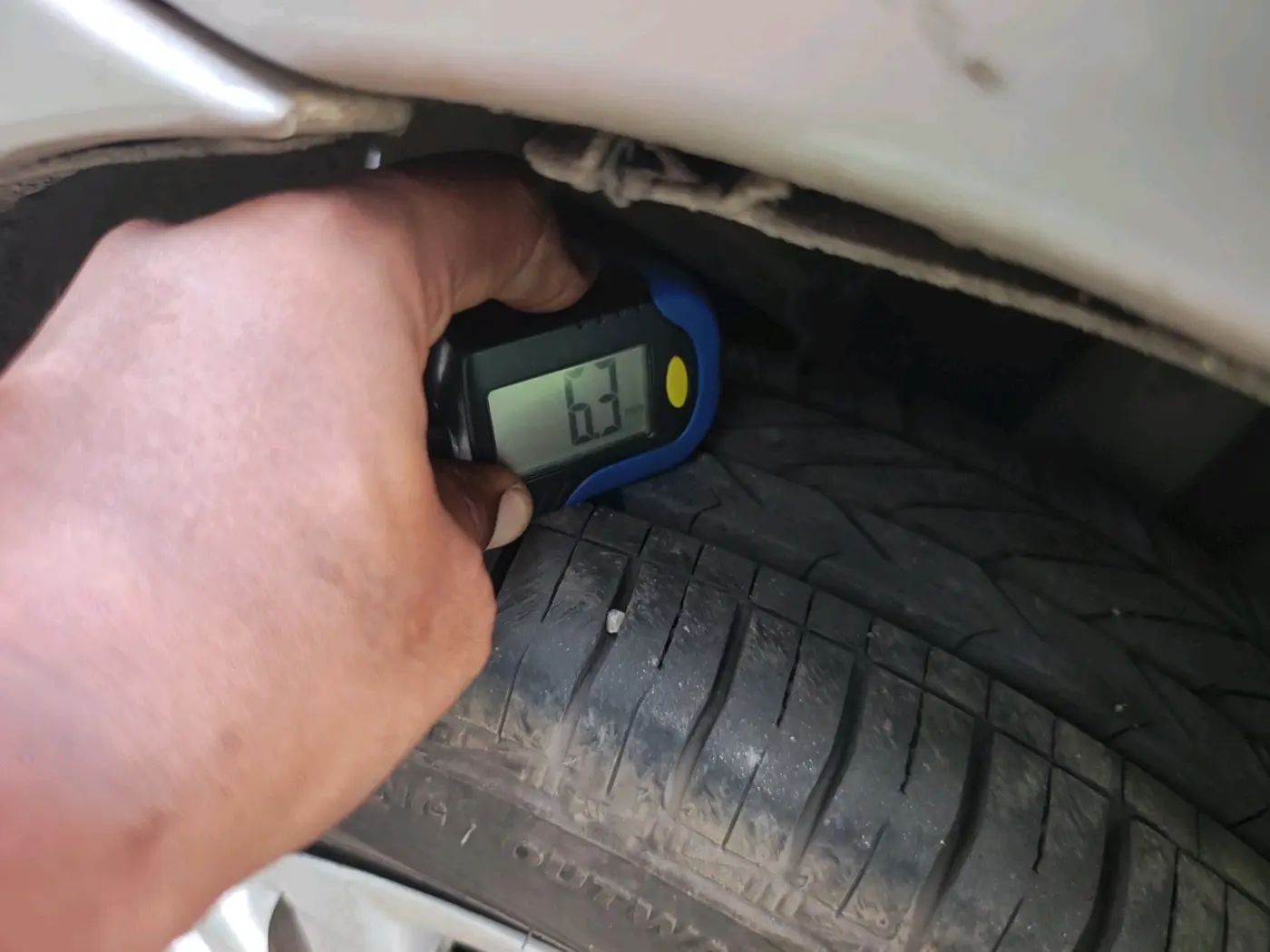 2014 Tata Indigo ECS LX TDI, Diesel, Manual, 66,115 km, tyre