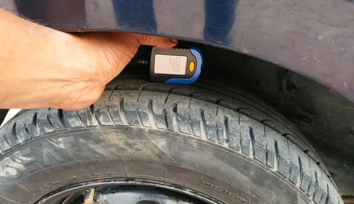 2023 Tata TIGOR XM PETROL, CNG, Manual, 1,02,018 km, tyre