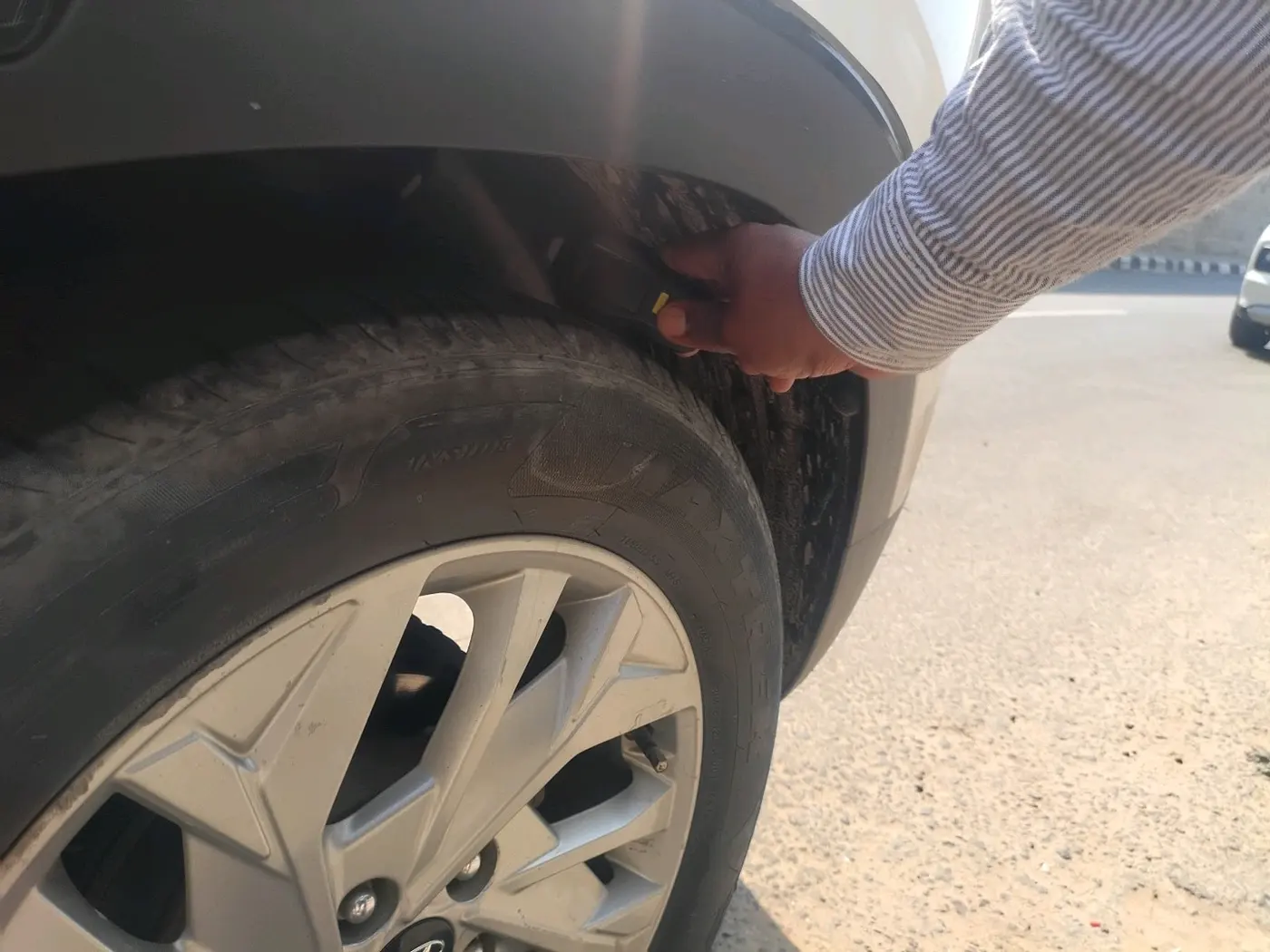 2022 Hyundai Creta SX 1.5 PETROL, Petrol, Manual, 39,492 km, tyre