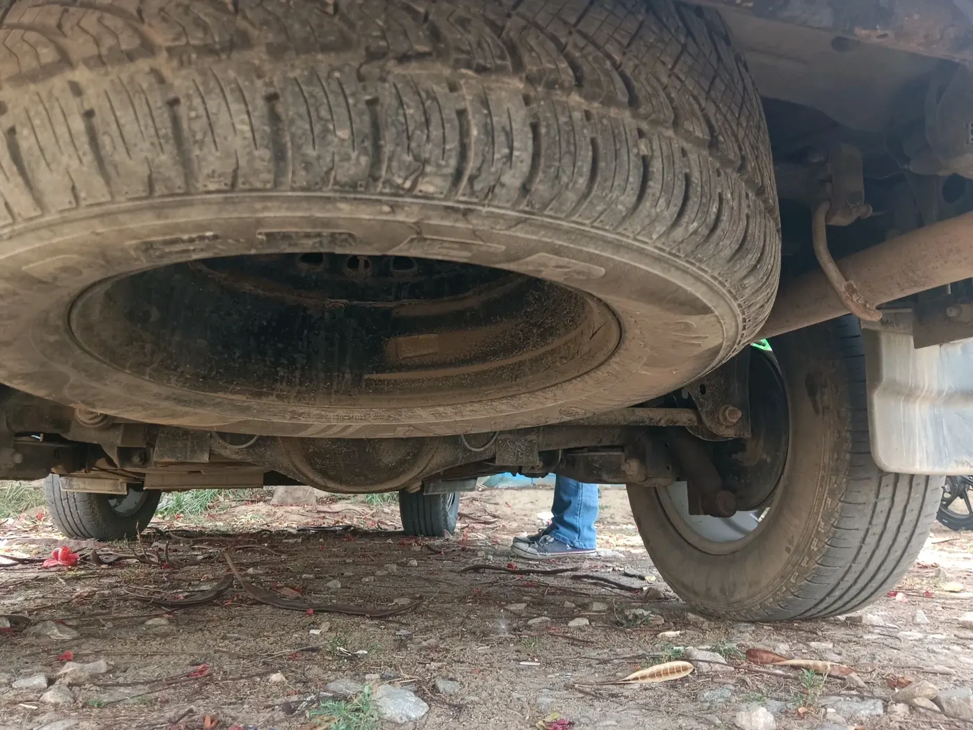 2018 Mahindra Scorpio S7, Diesel, Manual, 99,844 km, tyre
