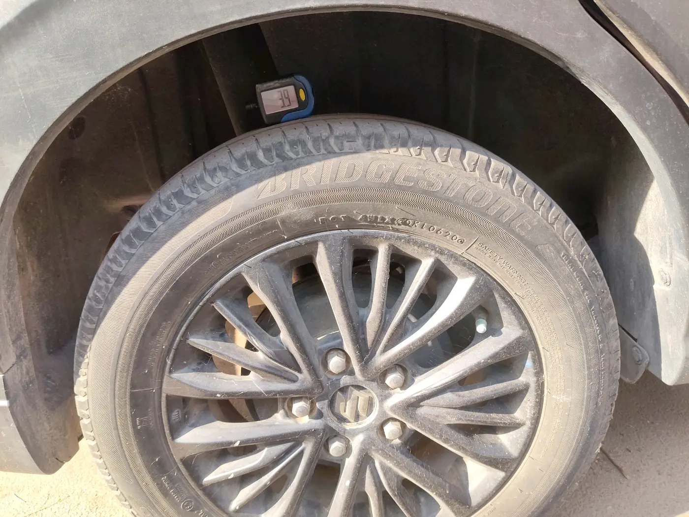 2020 Maruti XL6 ZETA AT, Petrol, Automatic, 38,908 km, tyre