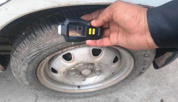 2012 Maruti Alto K10 LXI, CNG, Manual, 1,31,150 km, tyre