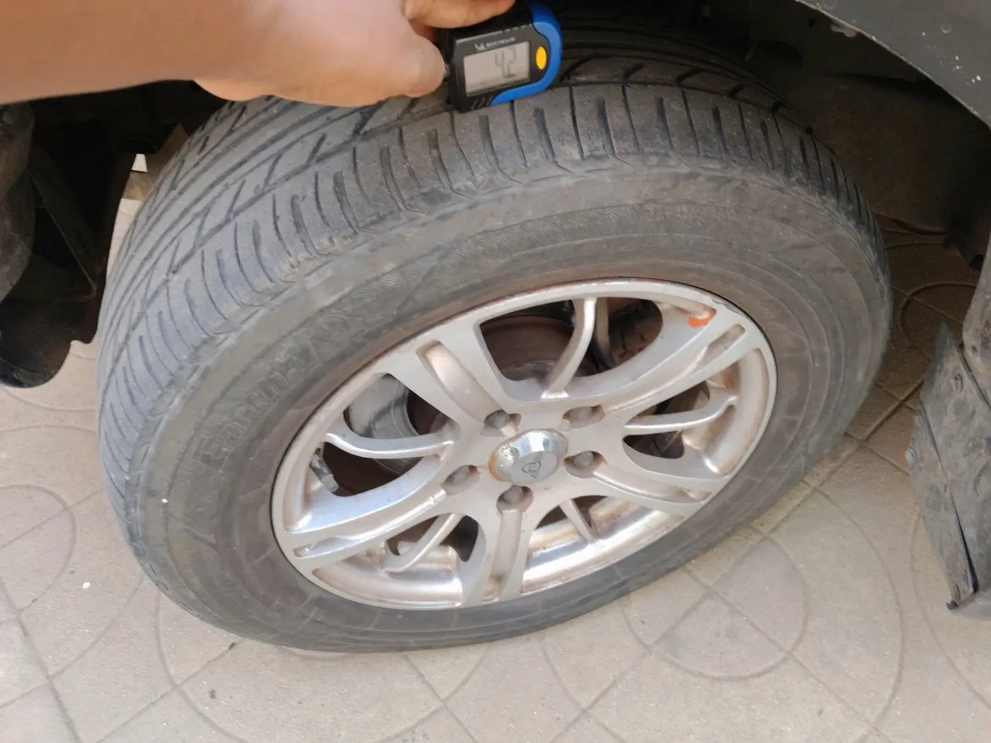 2013 Mahindra Quanto C4, Diesel, Manual, 73,556 km, tyre