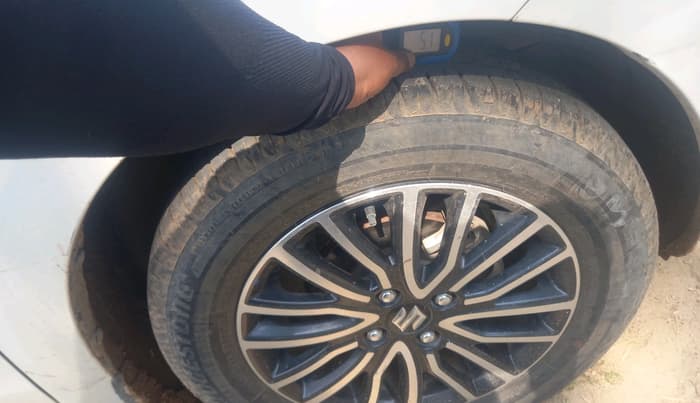 2018 Maruti Dzire ZXI PLUS, Petrol, Manual, 18,934 km, tyre