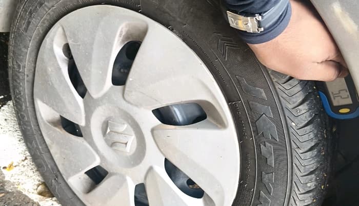 2018 Maruti Celerio VXI CNG, CNG, Manual, 58,536 km, tyre