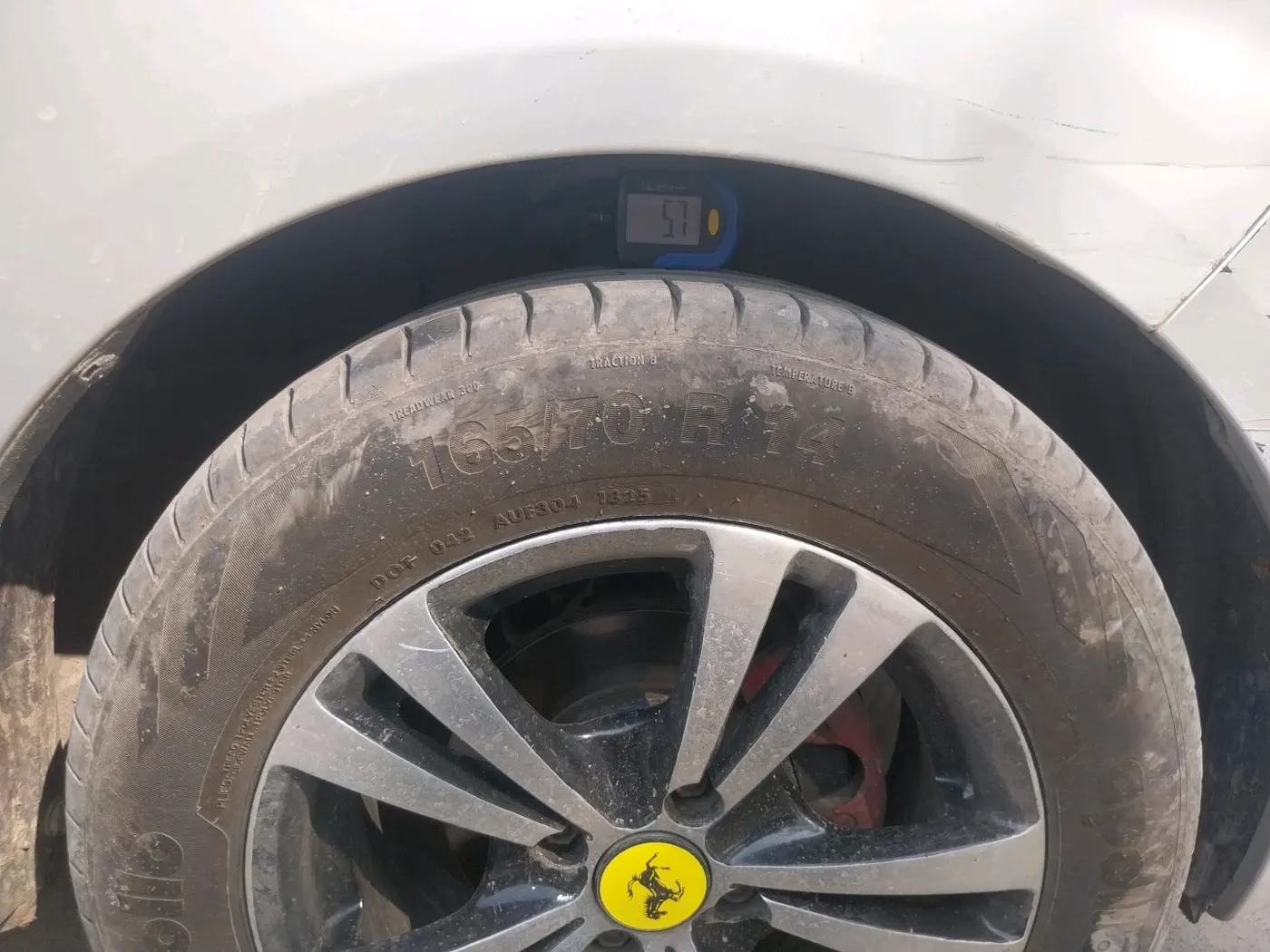 2023 Maruti New Wagon-R VXI CNG 1.0, CNG, Manual, 1,04,446 km, tyre