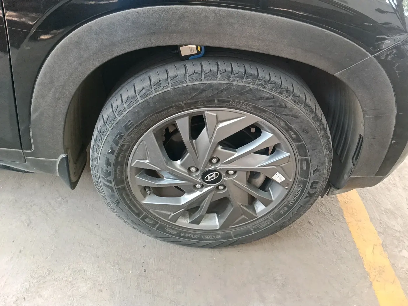 2021 Hyundai Creta SX (O) 1.4 TURBO DCT, Petrol, Automatic, 66,792 km, tyre