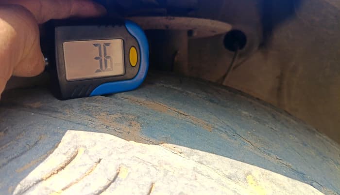 2021 Maruti Swift VXI, Petrol, Manual, 81,393 km, tyre