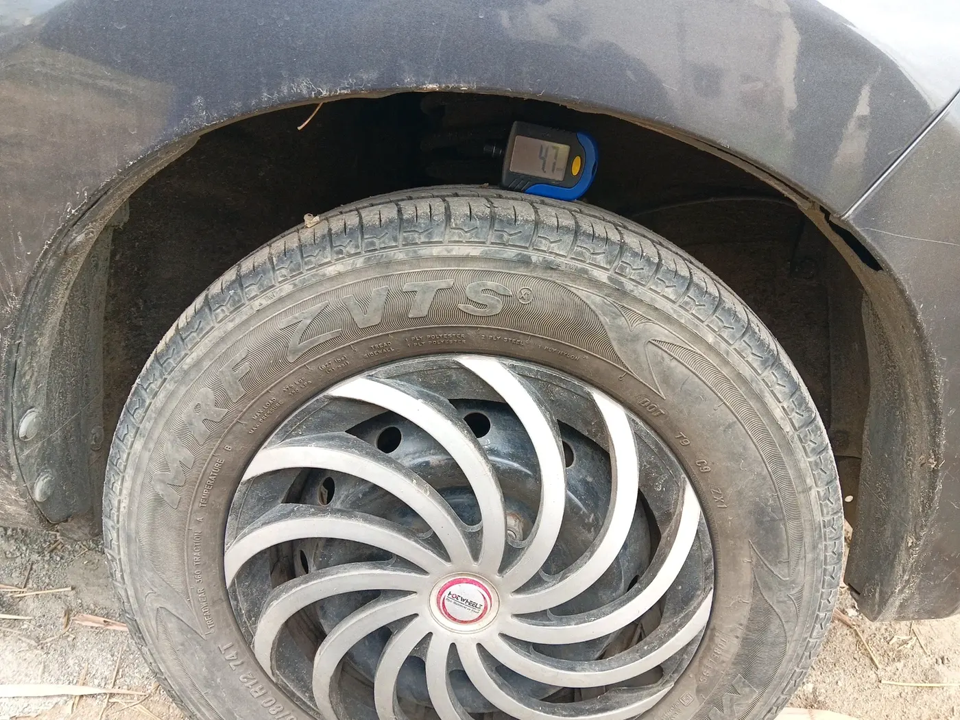 2020 Maruti Alto VXI, Petrol, Manual, 45,701 km, tyre