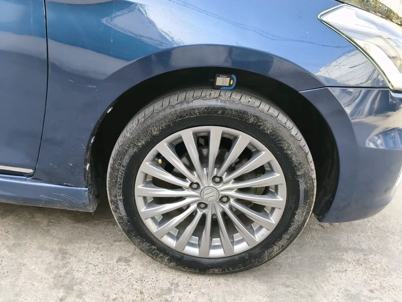 2018 Maruti Ciaz S 1.4 MT PETROL, CNG, Manual, 93,409 km, tyre