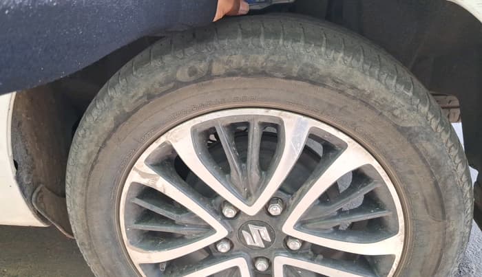2022 Maruti Ertiga ZXI+ SHVS, Petrol, Manual, 82,551 km, tyre