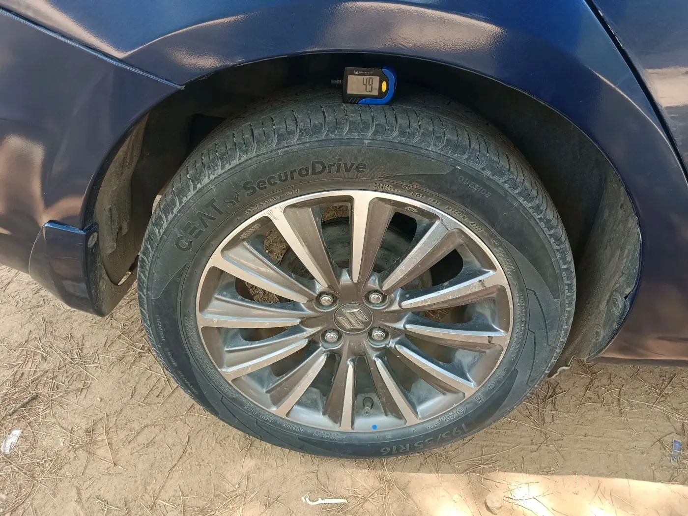 2019 Maruti Ciaz ALPHA 1.5 SHVS PETROL, Petrol, Manual, 1,31,994 km, tyre