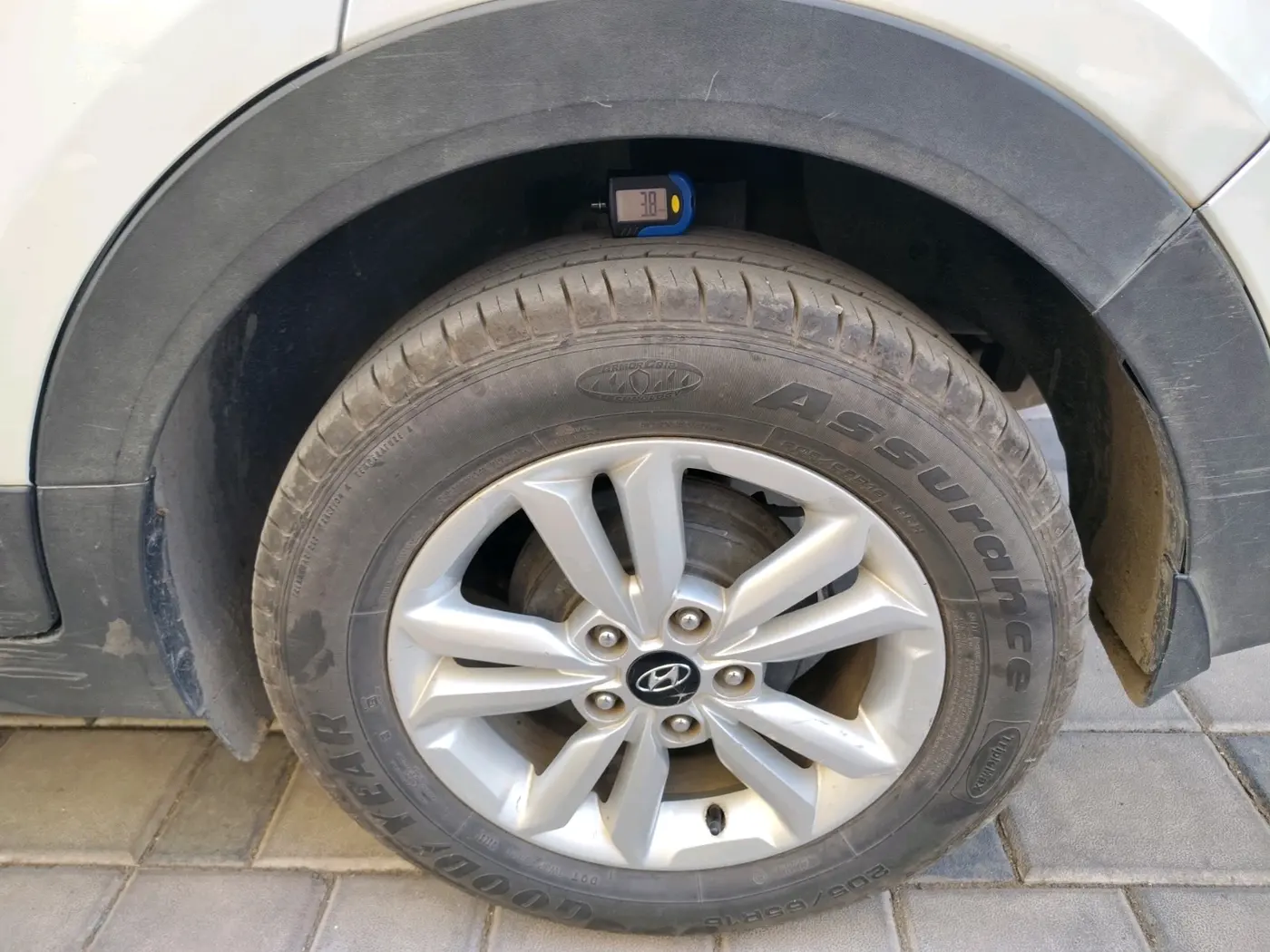 2015 Hyundai Creta SX 1.6 DIESEL, Diesel, Manual, 73,139 km, tyre