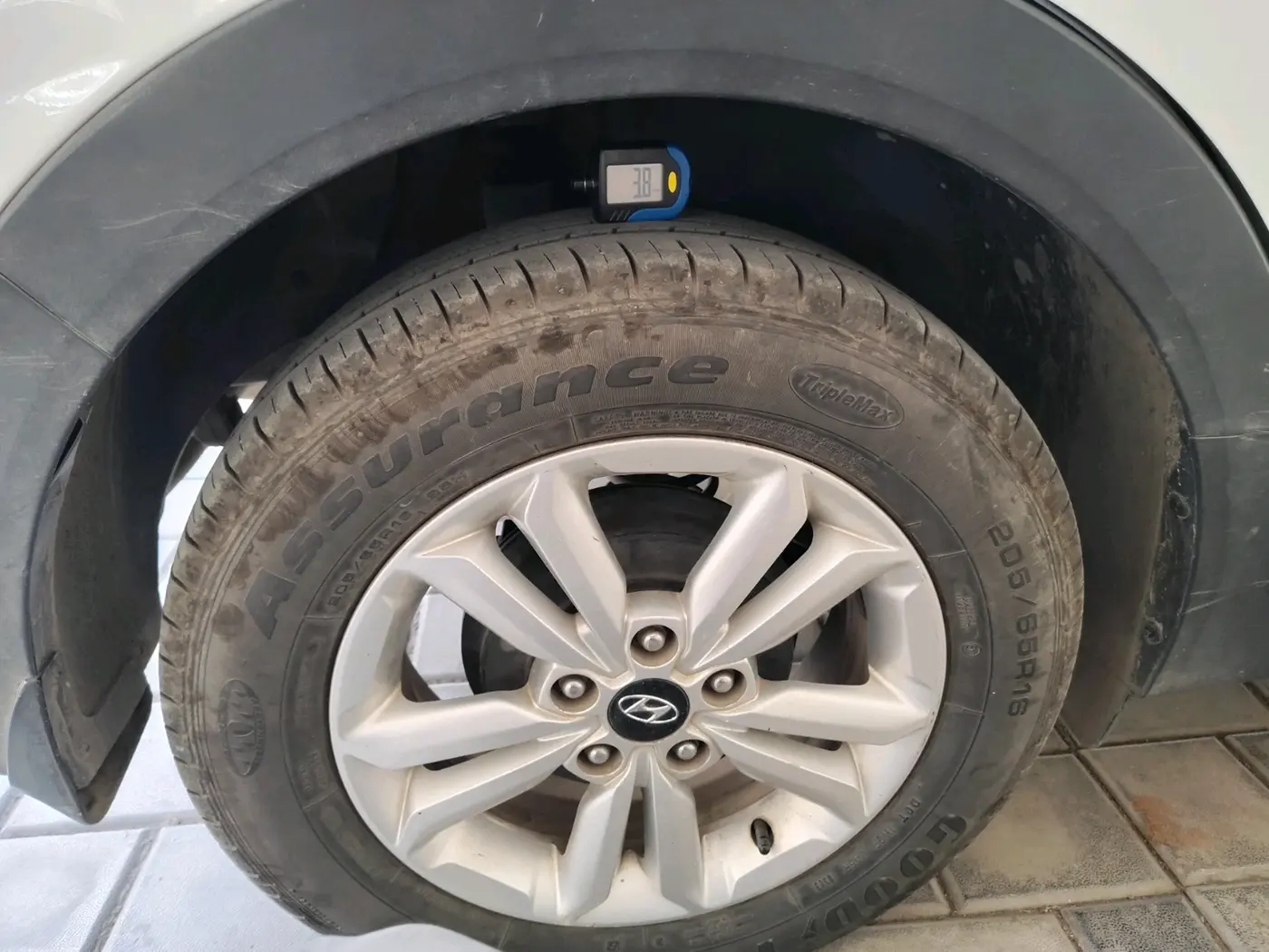 2015 Hyundai Creta SX 1.6 DIESEL, Diesel, Manual, 73,139 km, tyre