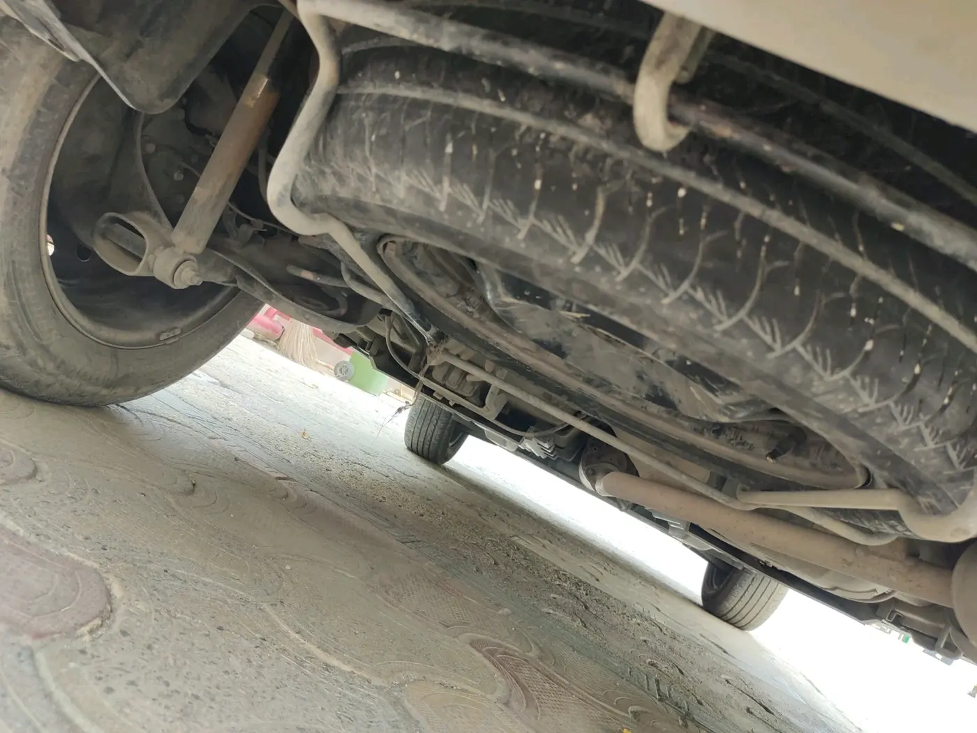 2023 Maruti Grand Vitara DELTA CNG, CNG, Manual, 1,31,669 km, tyre