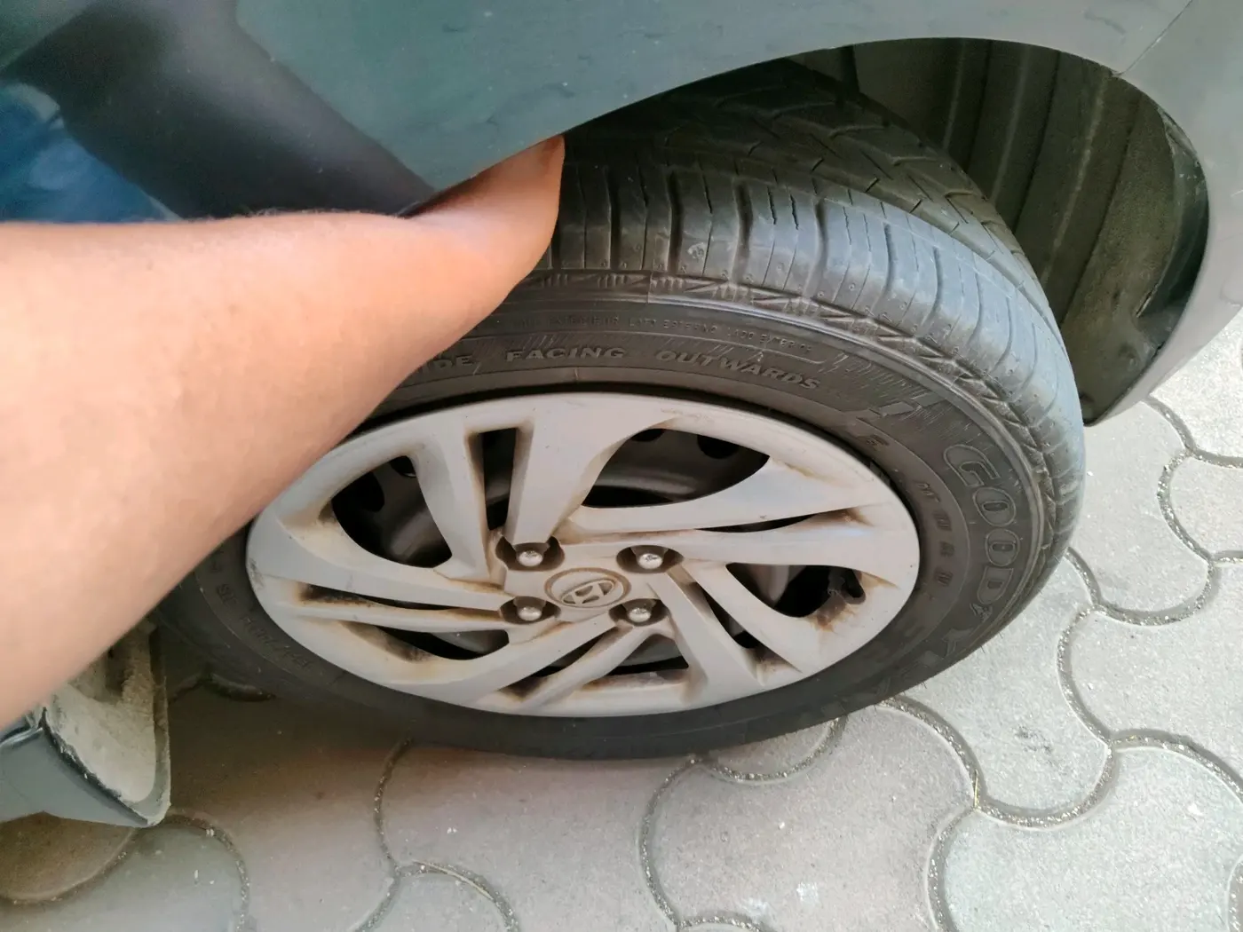 2019 Hyundai GRAND I10 NIOS MAGNA AMT 1.2 KAPPA VTVT, Petrol, Automatic, 45,652 km, tyre