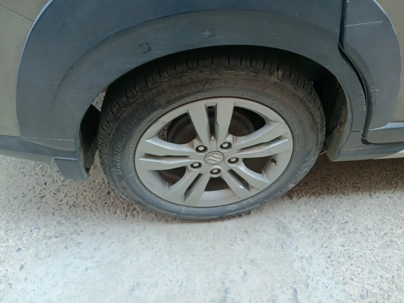 2019 Maruti XL6 ALPHA MT, Petrol, Manual, 1,14,001 km, tyre