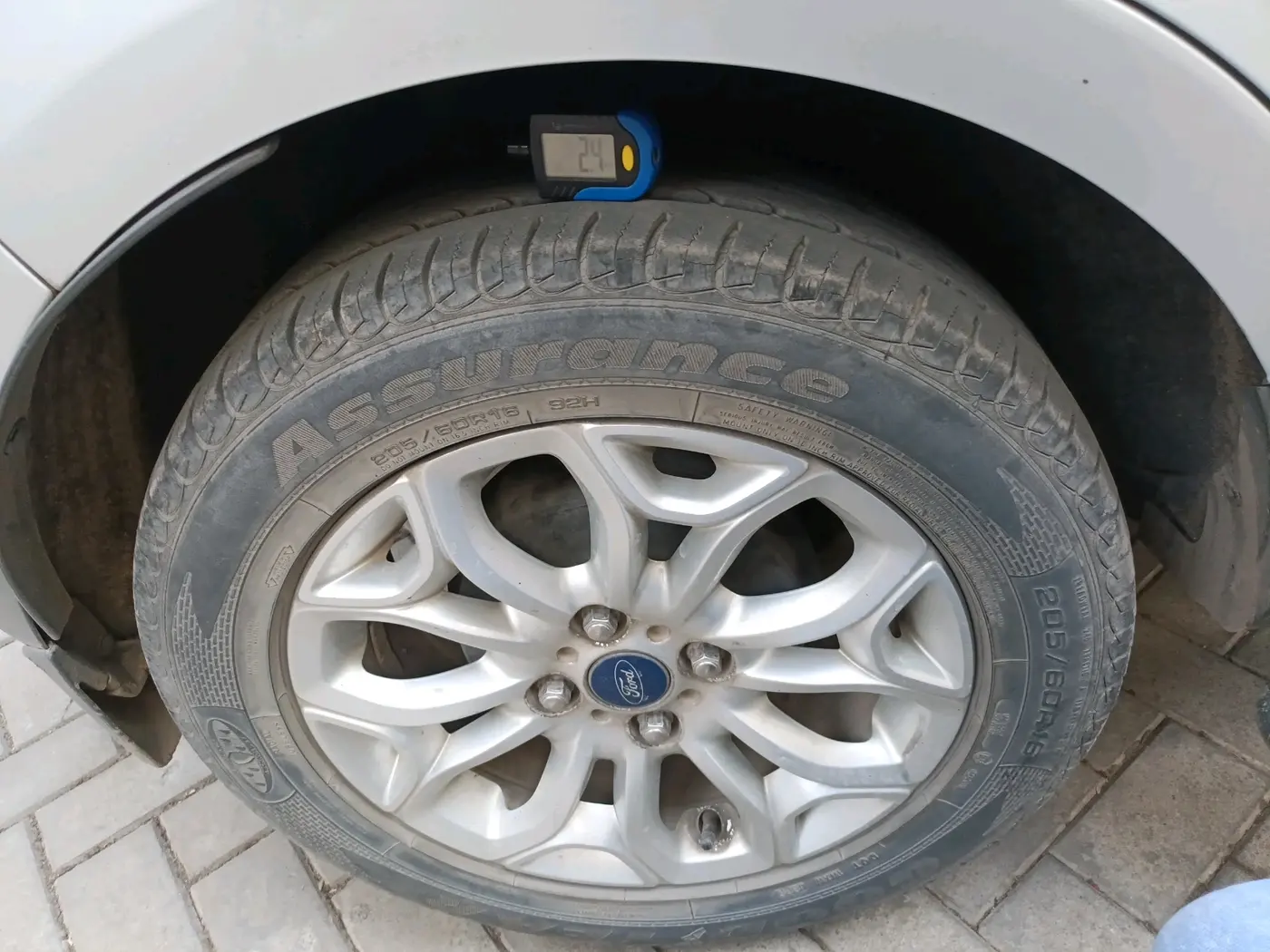 2014 Ford Ecosport TITANIUM 1.5L PETROL AT, Petrol, Automatic, 39,487 km, tyre