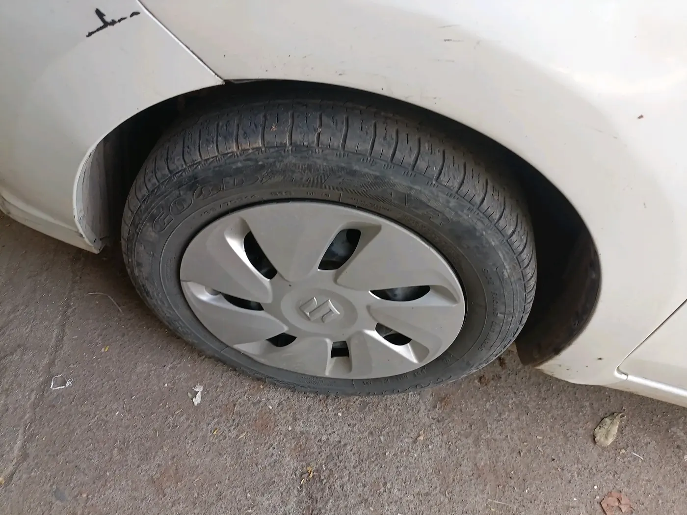 2021 Maruti Celerio VXI CNG, CNG, Manual, 87,303 km, tyre