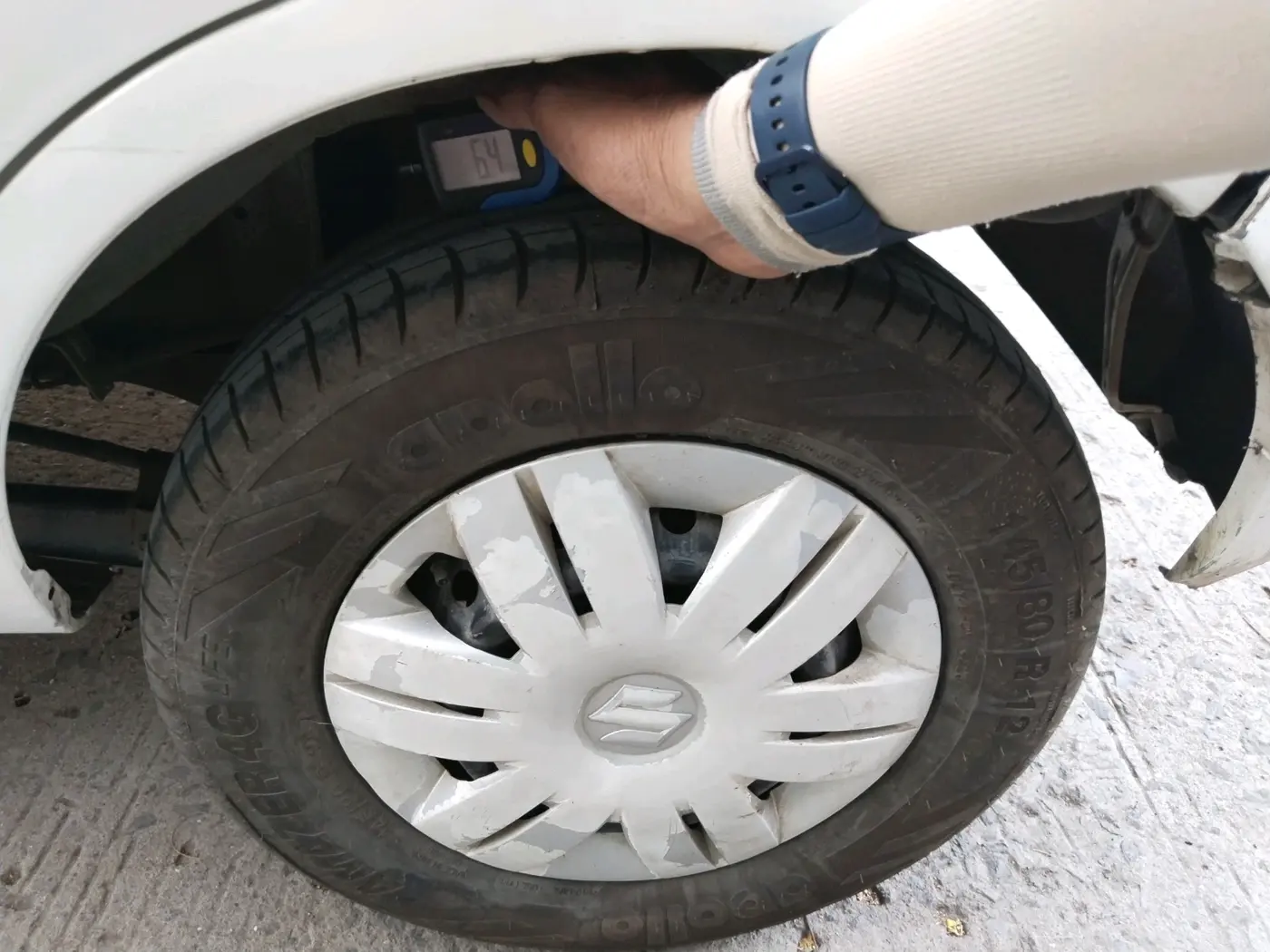 2018 Maruti Alto 800 LXI, Petrol, Manual, 53,102 km, tyre