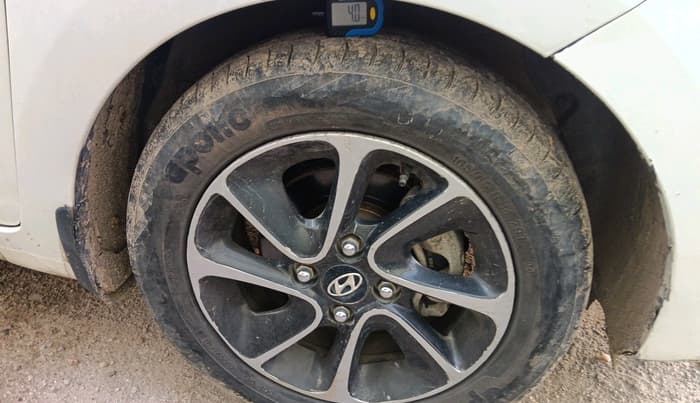 2018 Hyundai Grand i10 ASTA U2 1.2 CRDI, Diesel, Manual, 1,14,233 km, tyre