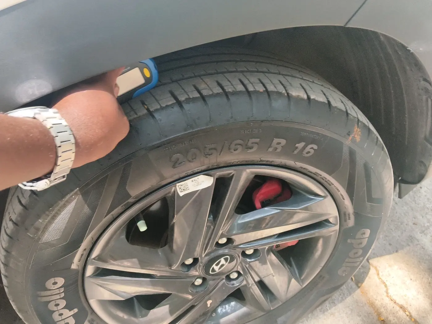 2023 Hyundai Creta S PLUS KNIGHT 1.5 PETROL, Petrol, Manual, 20,254 km, tyre