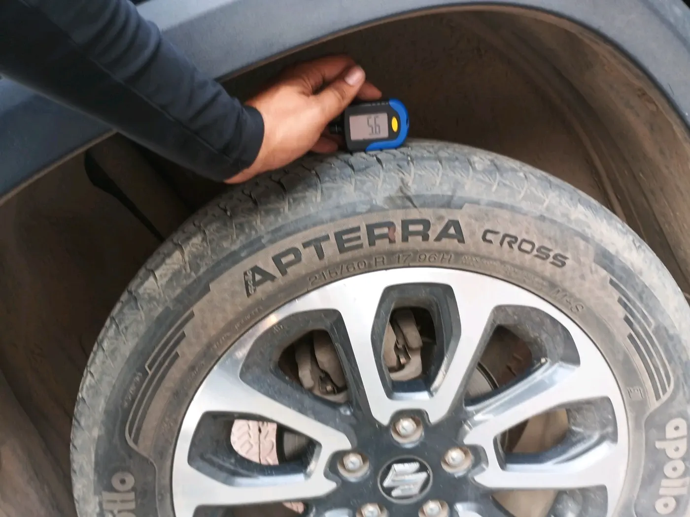 2024 Maruti Grand Vitara ZETA SMART HYBRID AT, Petrol, Automatic, 33,671 km, tyre