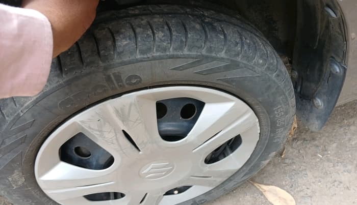 2018 Maruti Wagon R 1.0 VXI, Petrol, Manual, 51,276 km, tyre