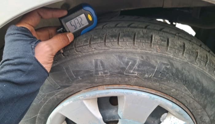 2011 Maruti A Star VXI, Petrol, Manual, 71,535 km, tyre