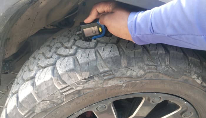 2019 Toyota Fortuner 2.8 4X4 AT, Diesel, Automatic, 1,28,899 km, tyre