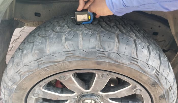 2019 Toyota Fortuner 2.8 4X4 AT, Diesel, Automatic, 1,28,899 km, tyre