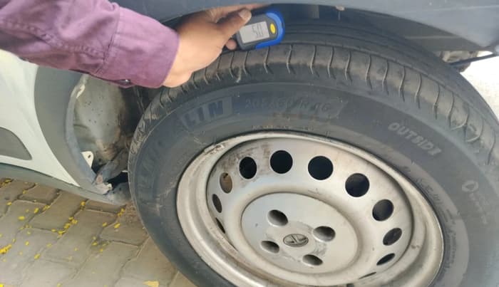 2022 Tata NEXON XE PETROL, Petrol, Manual, 1,02,996 km, tyre