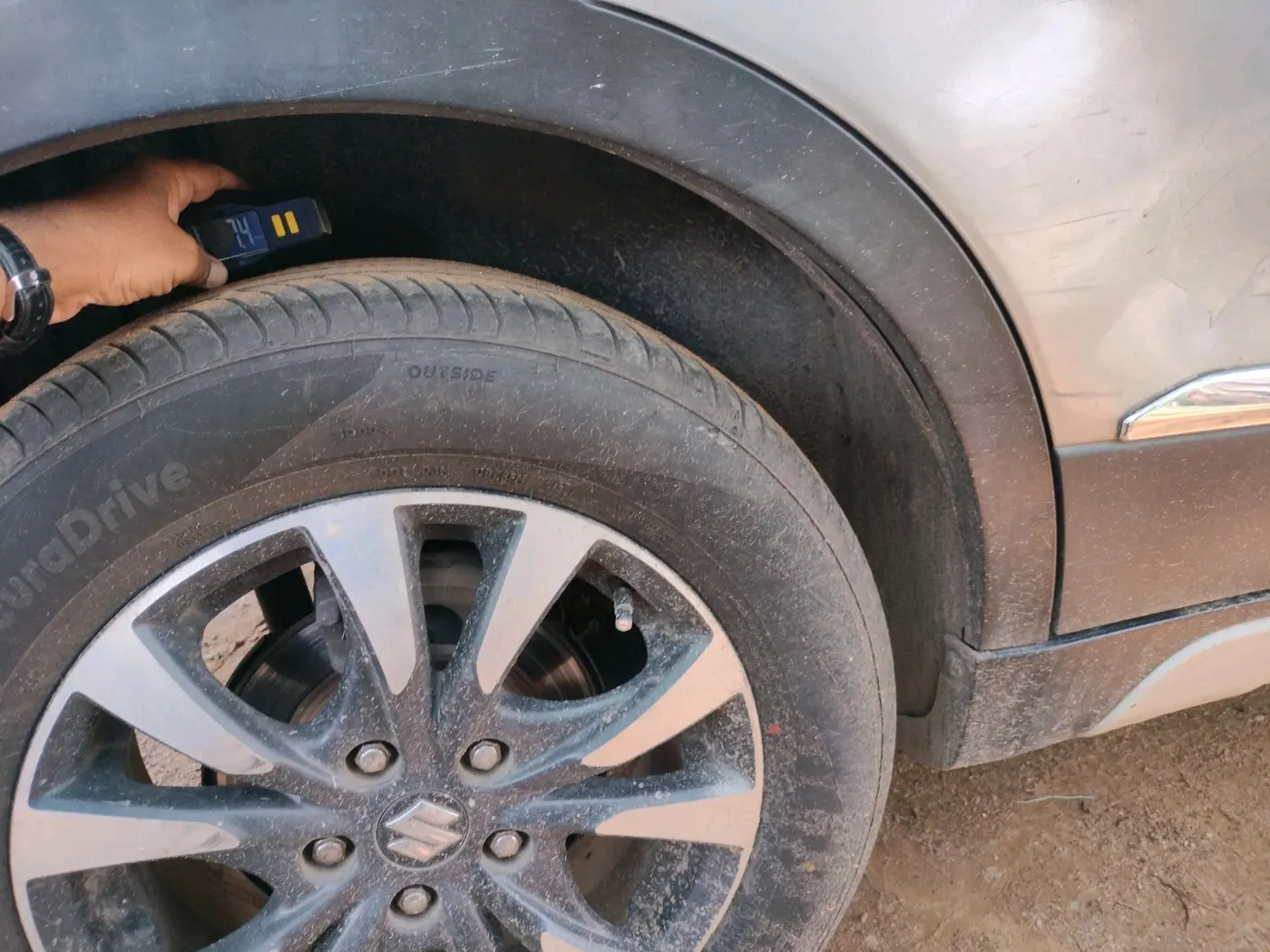 2018 Maruti S Cross ZETA 1.3, Diesel, Manual, 1,53,350 km, tyre