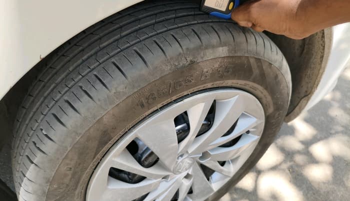 2024 Maruti Baleno DELTA CNG 1.2L, CNG, Manual, 10,714 km, tyre