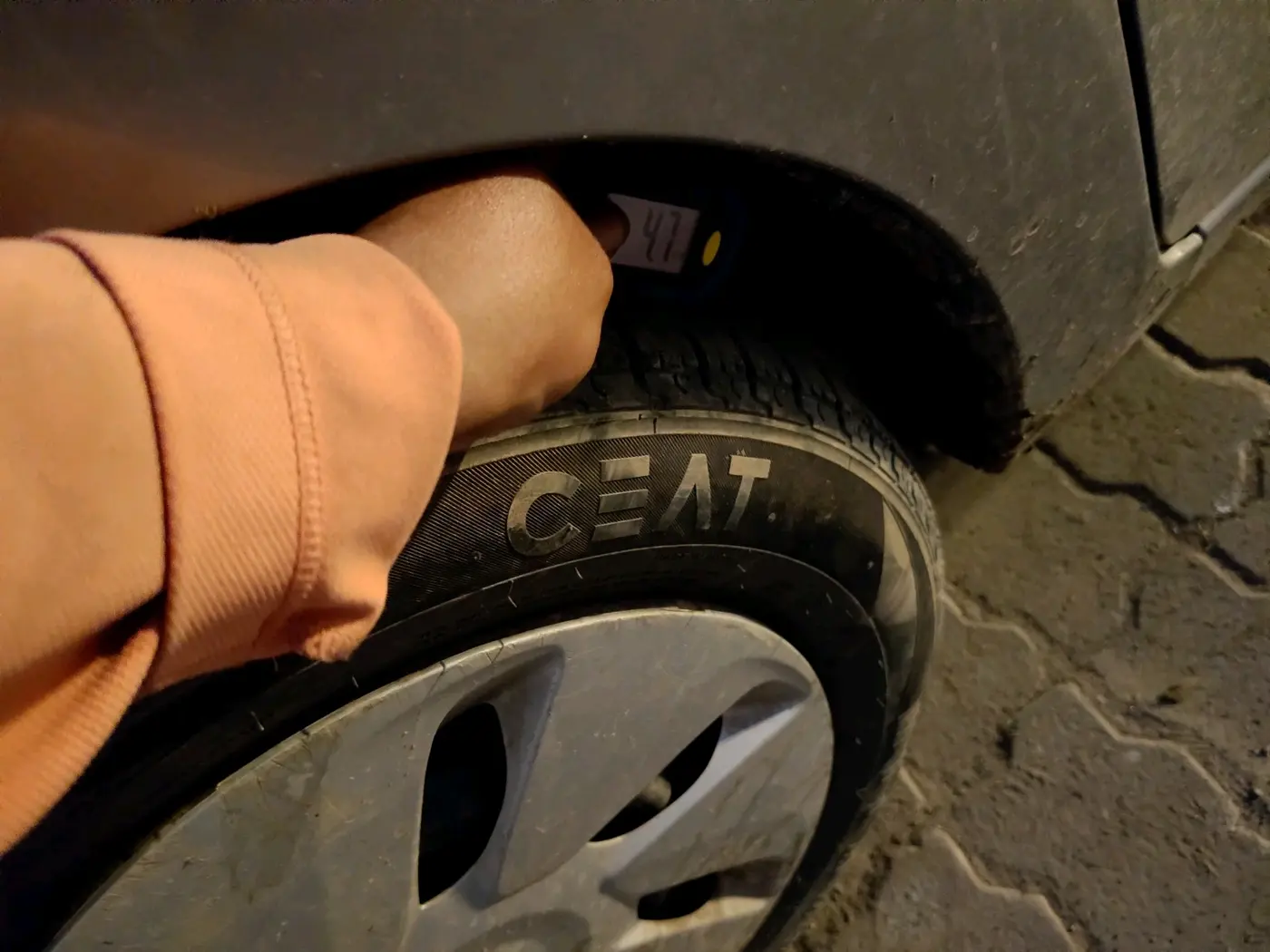 2020 Maruti Celerio VXI CNG, CNG, Manual, 82,973 km, tyre