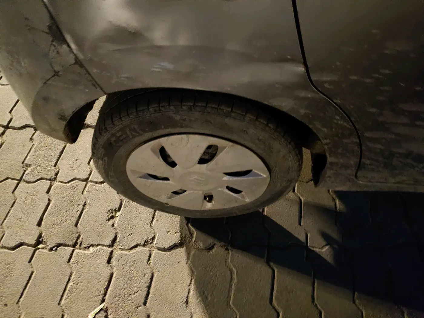 2020 Maruti Celerio VXI CNG, CNG, Manual, 82,973 km, tyre