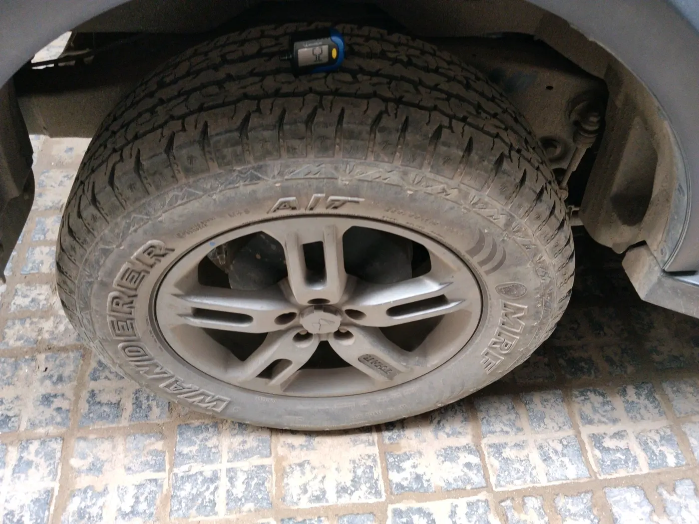 2022 Mahindra Thar LX PETROL HT 4WD AT, Petrol, Automatic, 27,087 km, tyre