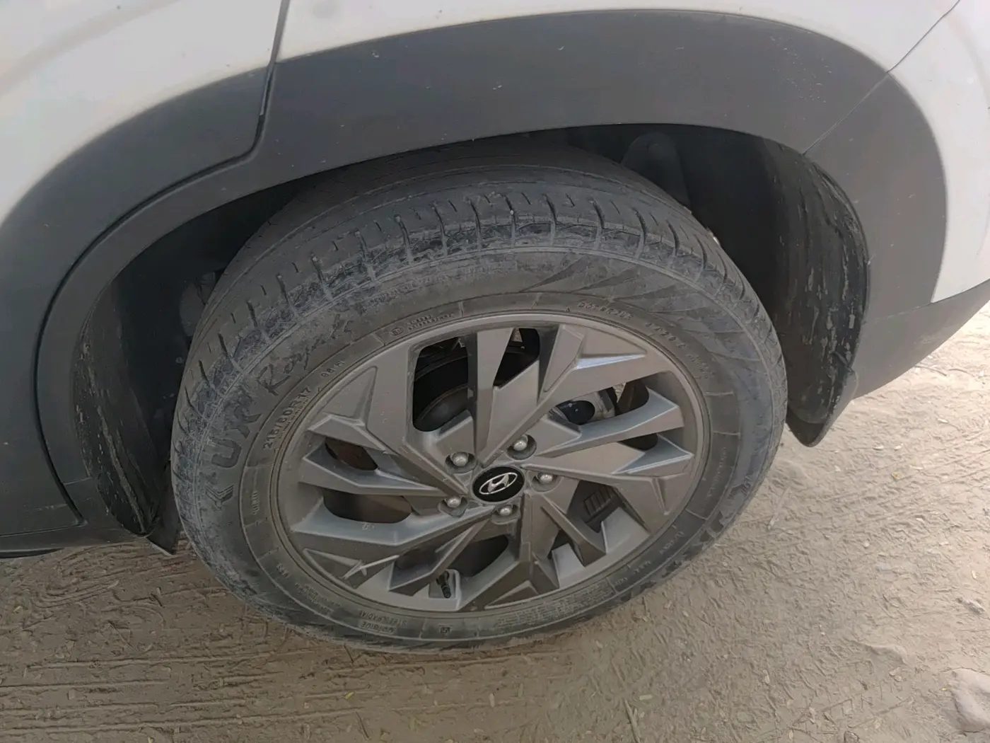 2020 Hyundai Creta SX (O) 1.4 TURBO DCT, Petrol, Automatic, 47,266 km, tyre