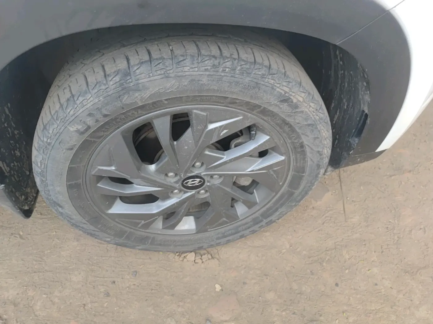 2020 Hyundai Creta SX (O) 1.4 TURBO DCT, Petrol, Automatic, 47,266 km, tyre