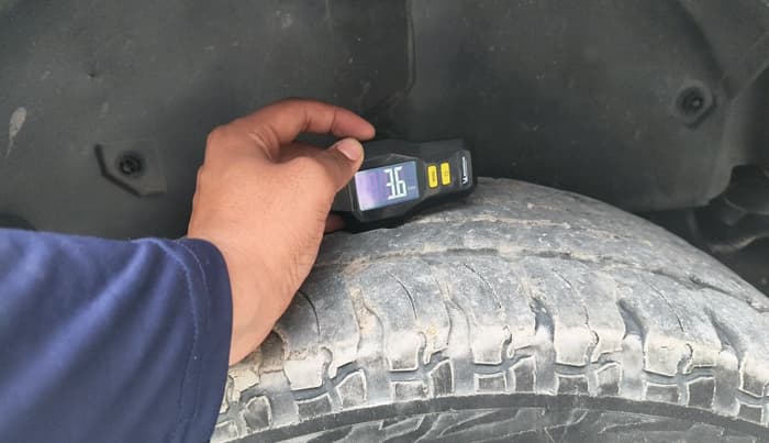2021 Mahindra Thar LX D AT 4WD HT, Diesel, Automatic, 84,326 km, tyre