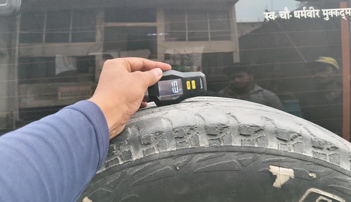 2021 Mahindra Thar LX D AT 4WD HT, Diesel, Automatic, 84,326 km, tyre