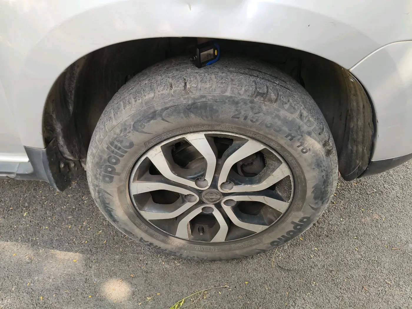 2018 Renault Duster RXE PETROL, Petrol, Manual, 33,366 km, tyre