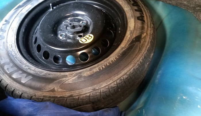 2018 Maruti Baleno ALPHA CVT PETROL 1.2, Petrol, Automatic, 54,017 km, tyre
