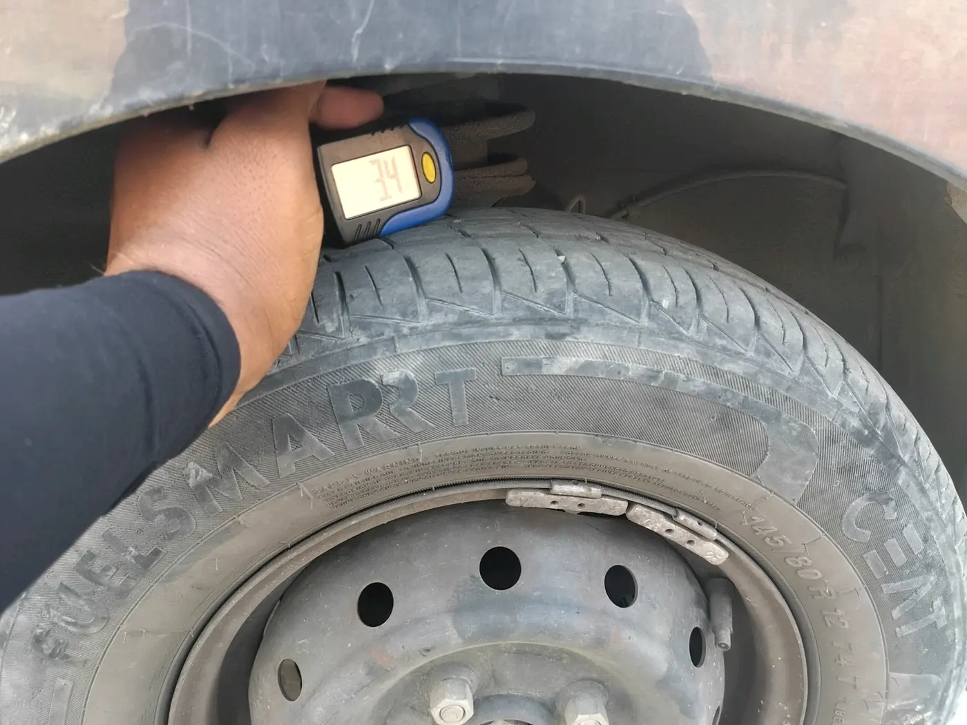2022 Maruti Alto VXI, Petrol, Manual, 33,336 km, tyre
